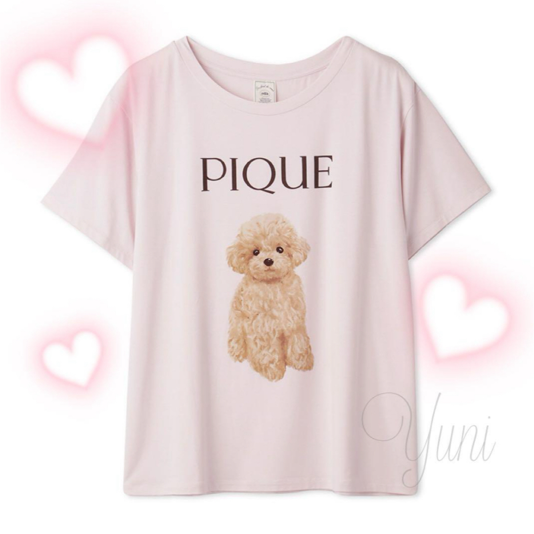 gelato pique - 正規品♡トイプードルTシャツ♡ピンクの通販 by gelato pique - 正規品♡トイプードルTシャツ♡ピンクの通販 by