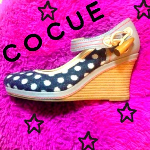 COCUE(コキュ)のCOCUE☆22.5〜23.5㎝ レディースの靴/シューズ(ハイヒール/パンプス)の商品写真