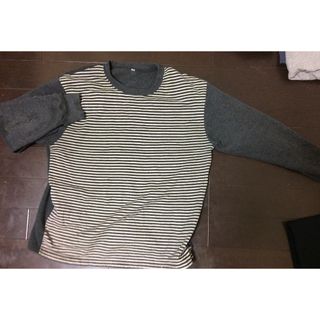Tシャツ　ボーダー　長袖　(Tシャツ/カットソー(七分/長袖))