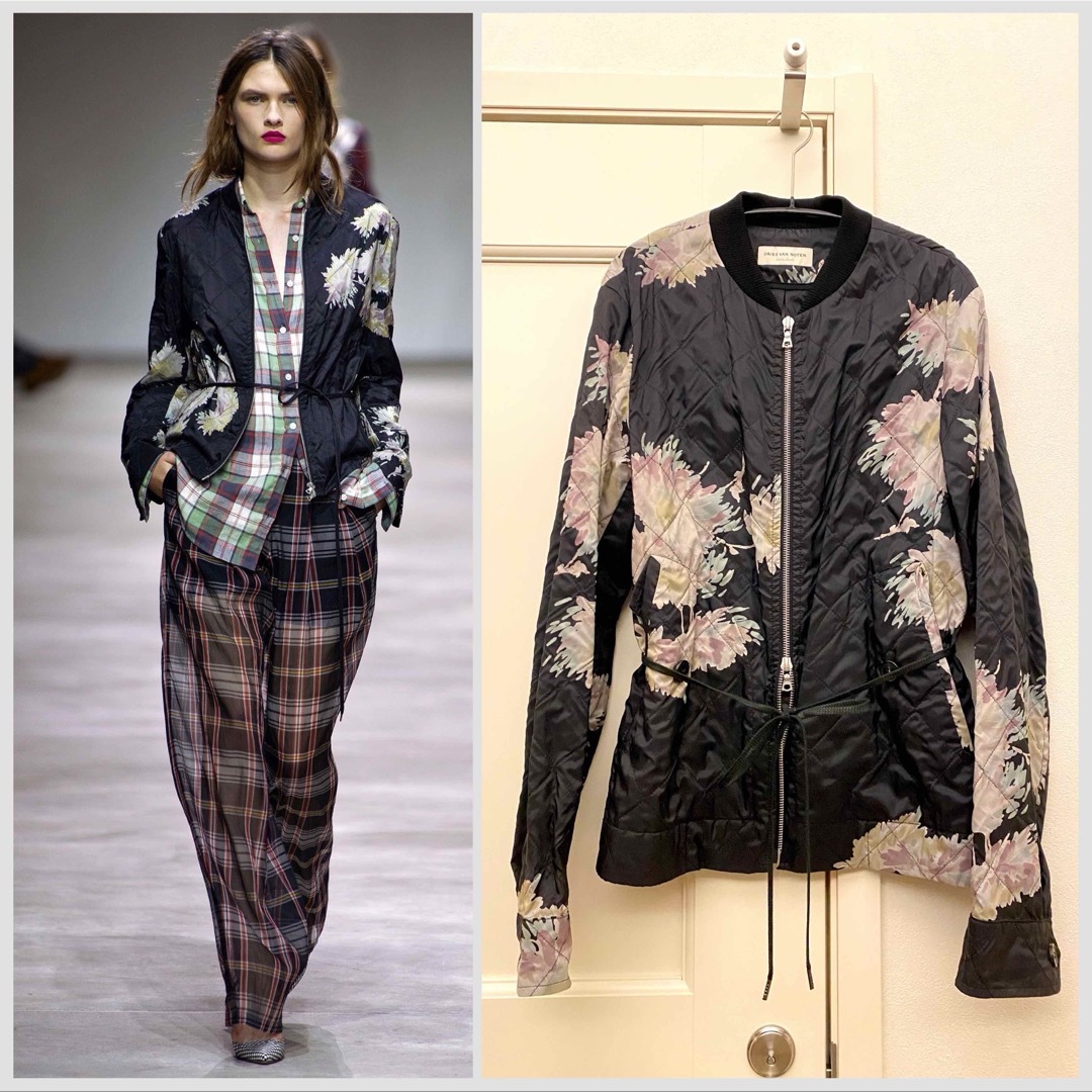DRIES VAN NOTEN - Driers Van Noten 2013SS フローラルブルゾン DRIES VAN NOTEN - Driers Van Noten 2013SS フローラルブルゾン