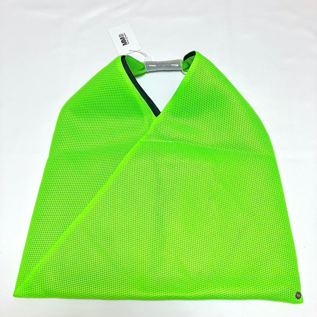 MM6 - 新品 21aw マルジェラ mm6 バッグ トートバッグ 緑 4036