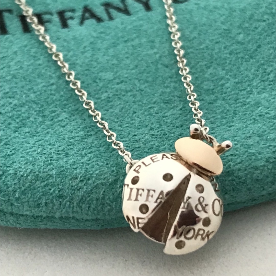 Tiffany & Co. - Tiffany レディバグ てんとう虫 ネックレス希少 Tiffany & Co. - Tiffany レディバグ てんとう虫 ネックレス希少