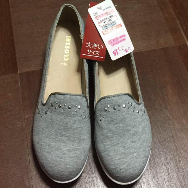 しまむら(シマムラ)の即購入OK ビジュー付♡パンプス レディースの靴/シューズ(ハイヒール/パンプス)の商品写真