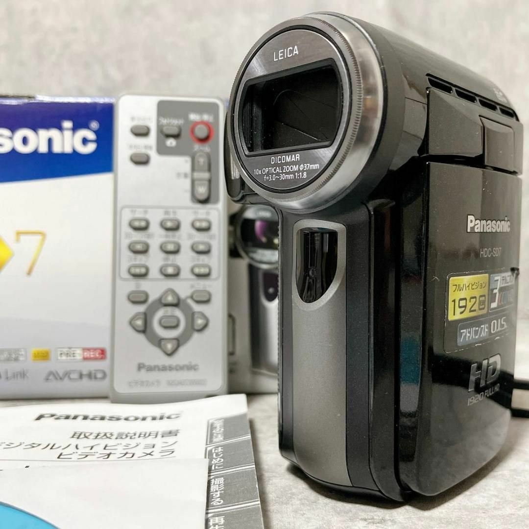 Panasonic - 美品 パナソニック HDC-SD7 ハンディカム ビデオ Panasonic - 美品 パナソニック HDC-SD7 ハンディカム ビデオ
