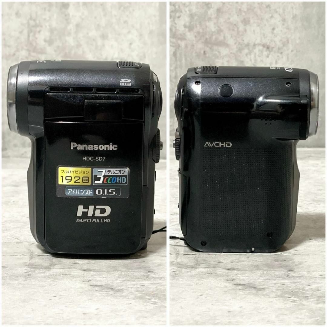 Panasonic - 美品 パナソニック HDC-SD7 ハンディカム ビデオ Panasonic - 美品 パナソニック HDC-SD7 ハンディカム ビデオ