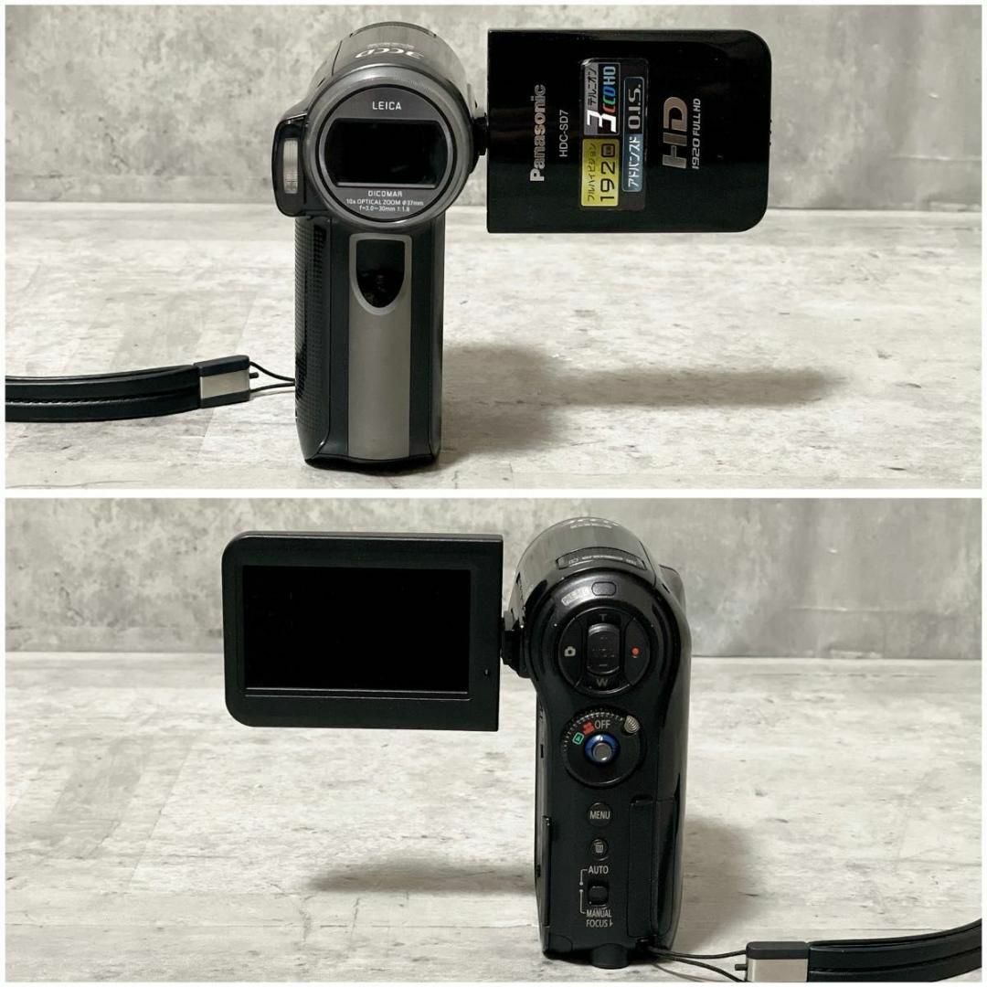 Panasonic - 美品 パナソニック HDC-SD7 ハンディカム ビデオ Panasonic - 美品 パナソニック HDC-SD7 ハンディカム ビデオ