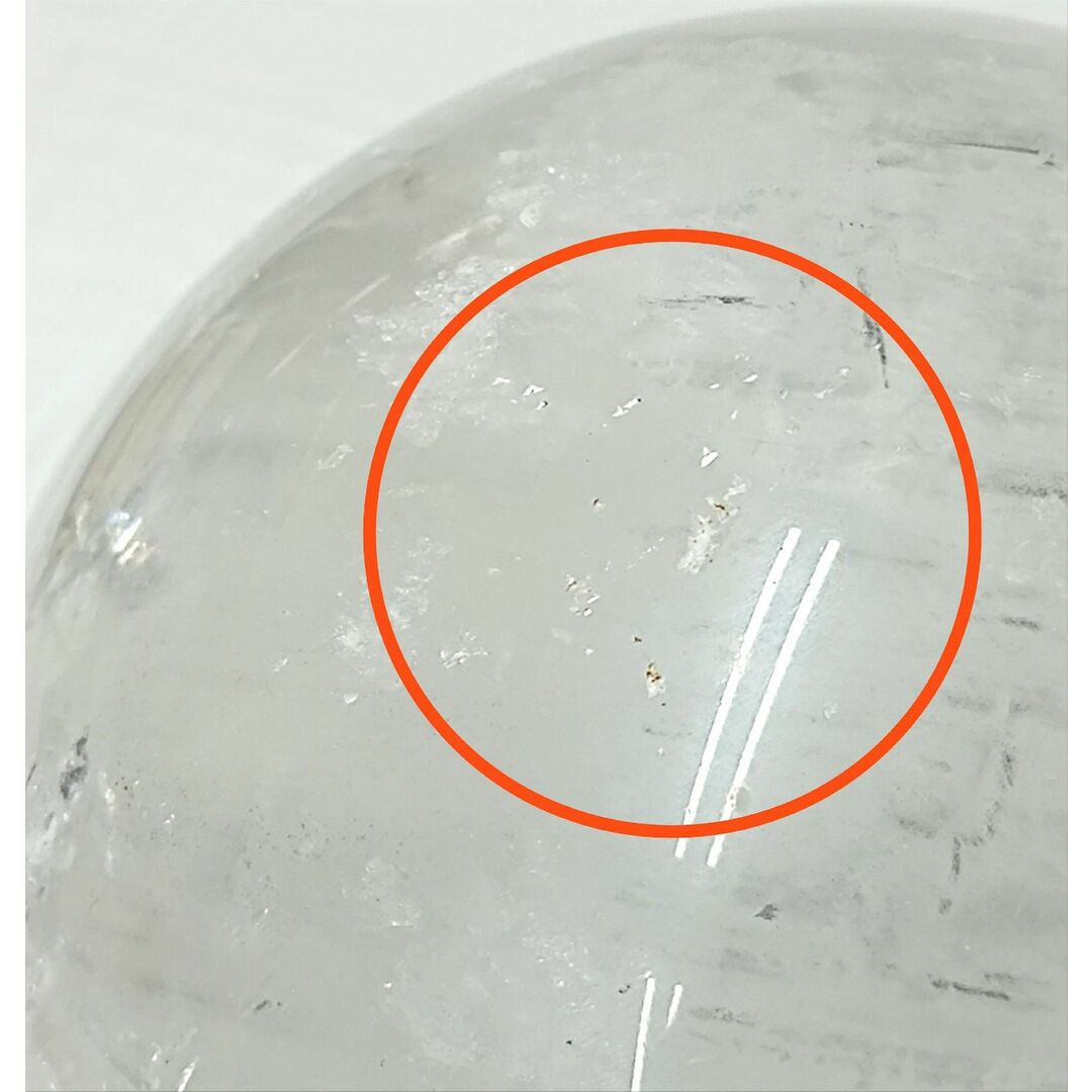 天然虹入り水晶玉 レインボークォーツ 径10.5cm 約1.53kg 天然虹入り水晶玉 レインボークォーツ 径10.5cm 約1.53kg