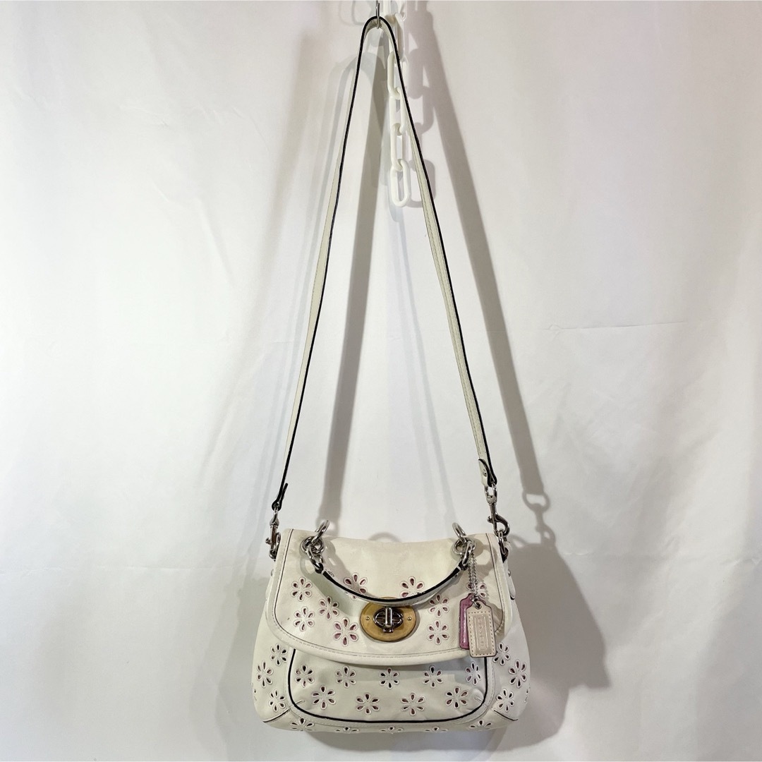 COACH - 正規品 コーチ COACH ハンドバッグ 2way ショルダー付き COACH - 正規品 コーチ COACH ハンドバッグ 2way ショルダー付き
