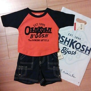 オシュコシュ(OshKosh)の新品タグ付き☆Tシャツ&ハーフパンツ(その他)