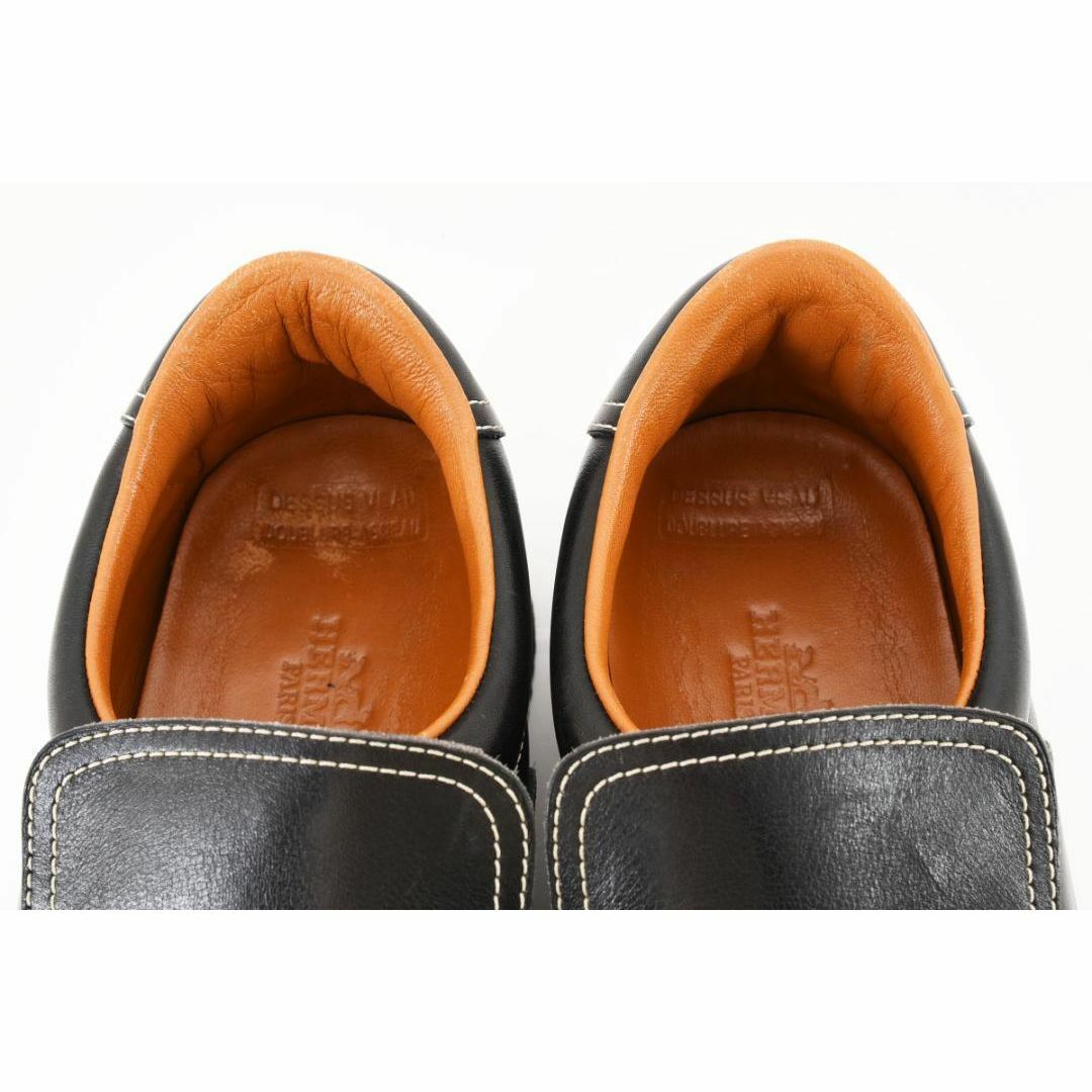 HERMES - エルメス ターボ レザー スリッポン ローファー HERMES - エルメス ターボ レザー スリッポン ローファー