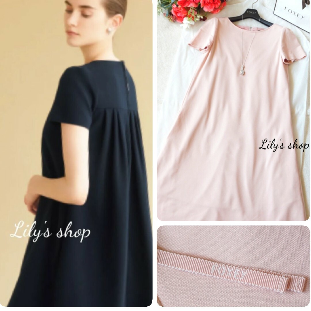 FOXEY - 極美品♡フォクシー♡フェアリープリーツ ワンピースの FOXEY - 極美品♡フォクシー♡フェアリープリーツ ワンピースの