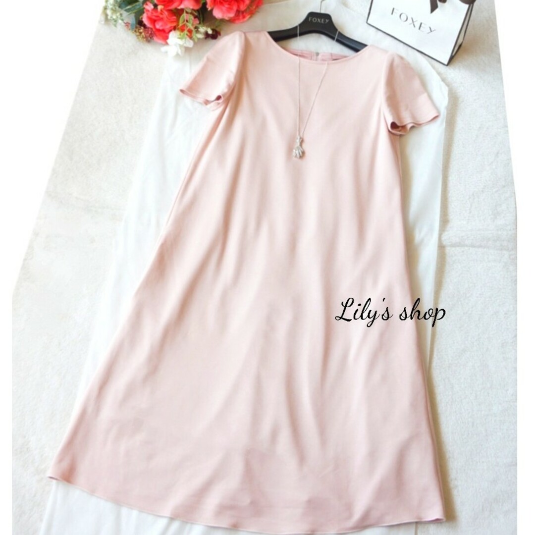 FOXEY - 極美品♡フォクシー♡フェアリープリーツ ワンピースの FOXEY - 極美品♡フォクシー♡フェアリープリーツ ワンピースの