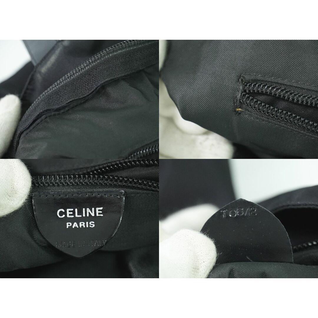 CELINE - 本物 セリーヌ CELINE ナイロン ショルダーバッグ CELINE - 本物 セリーヌ CELINE ナイロン ショルダーバッグ