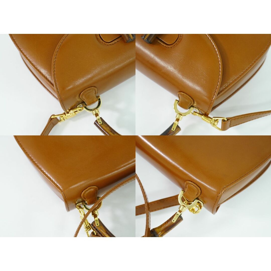 GUCCI - 本物 グッチ GUCCI バンブー 2WAY ショルダーバッグ GUCCI - 本物 グッチ GUCCI バンブー 2WAY ショルダーバッグ