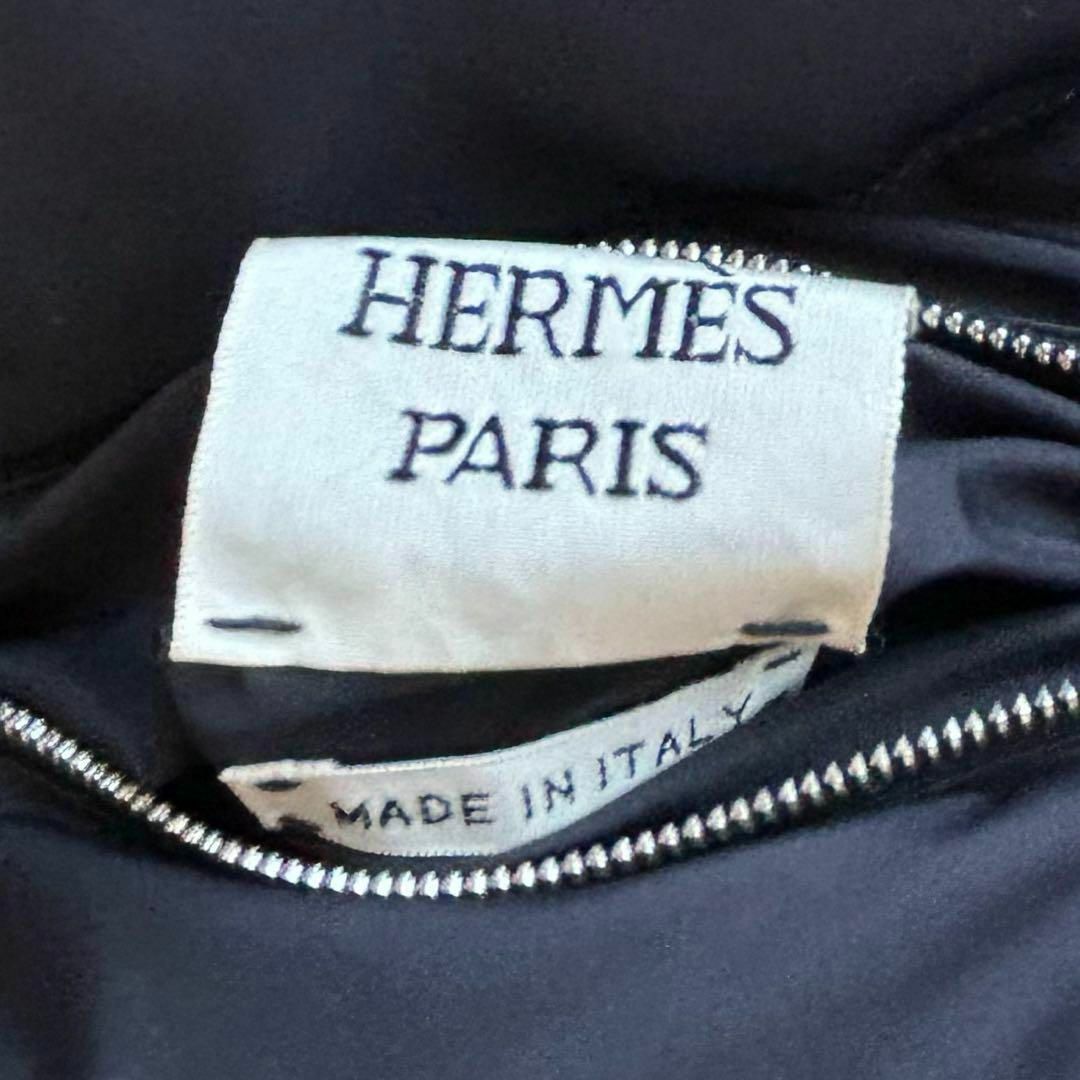 HERMES - エルメス 19AW ボルデュックリボン柄 リバーシブル HERMES - エルメス 19AW ボルデュックリボン柄 リバーシブル