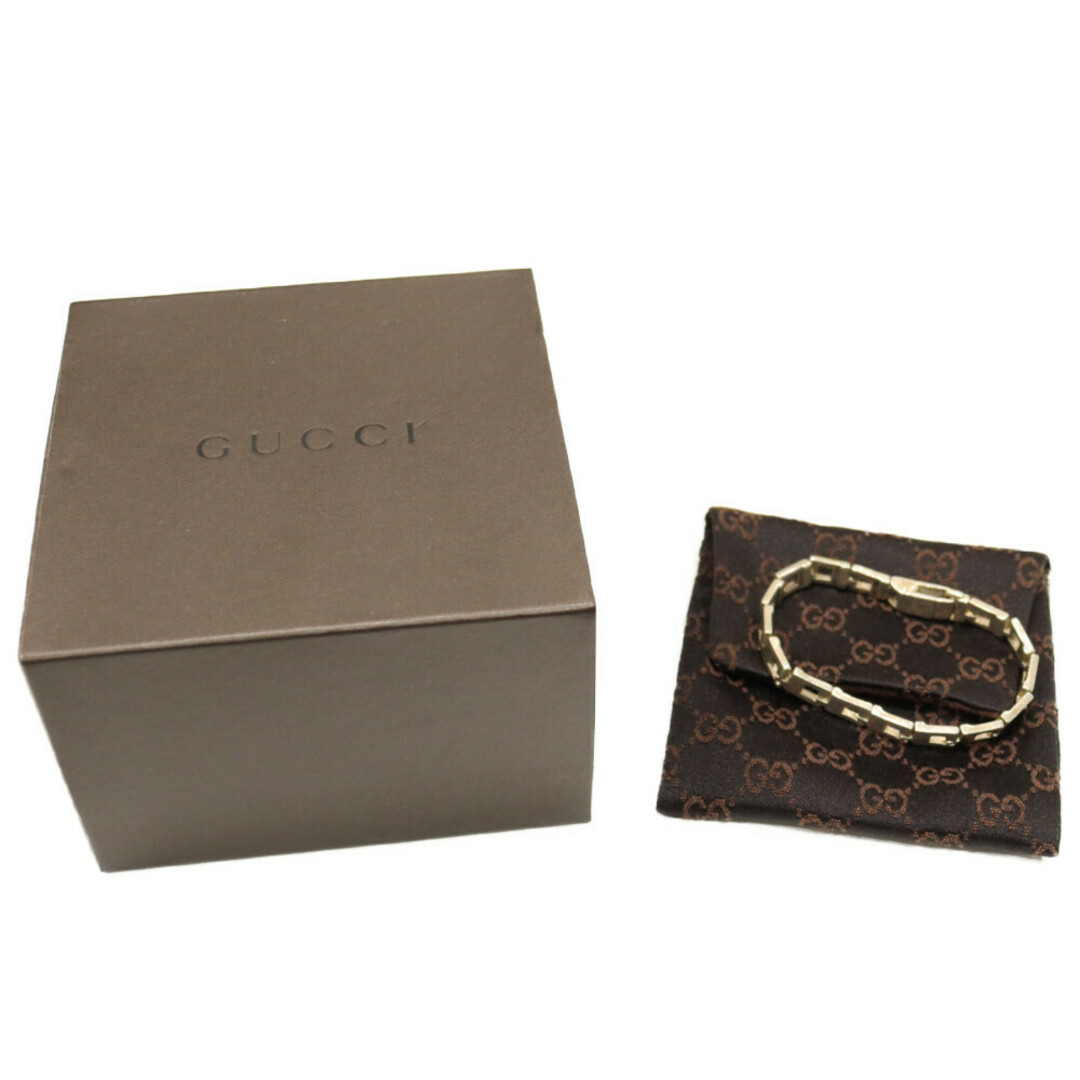 GUCCI - 【箱・布袋あり】GUCCI グッチ Gロゴブレスレット 925 GUCCI - 【箱・布袋あり】GUCCI グッチ Gロゴブレスレット 925