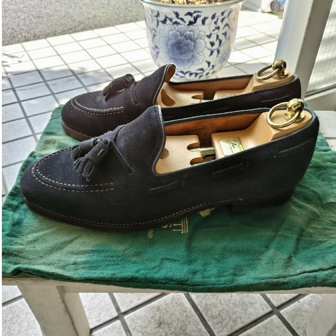 美品 保存箱.袋付 クロケット&ジョーンズ CAVENDISH2 8E 美品 保存箱.袋付 クロケット&ジョーンズ CAVENDISH2 8E