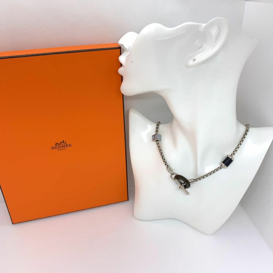 HERMES - HERMES メリメロ バッファローホーン ネックレス HERMES - HERMES メリメロ バッファローホーン ネックレス