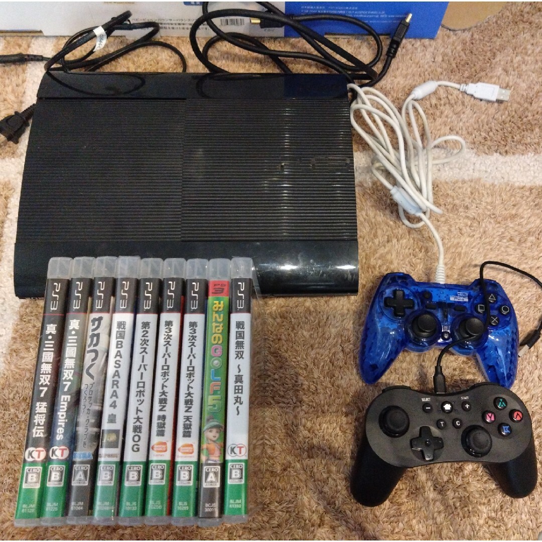SONY PlayStation3 本体とコントローラー、ソフトウェア SONY PlayStation3 本体とコントローラー、ソフトウェア