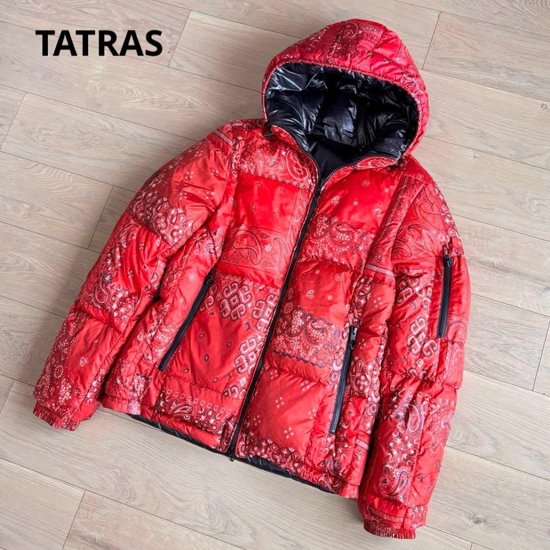 TATRAS - タトラス 20AW バンダナ柄 リバーシブル ダウン TATRAS - タトラス 20AW バンダナ柄 リバーシブル ダウン