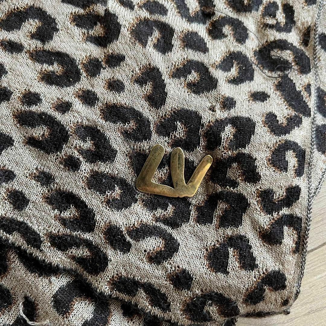 LOUIS VUITTON - ルイヴィトン カレ・マイユ レオパード 大判 LOUIS VUITTON - ルイヴィトン カレ・マイユ レオパード 大判
