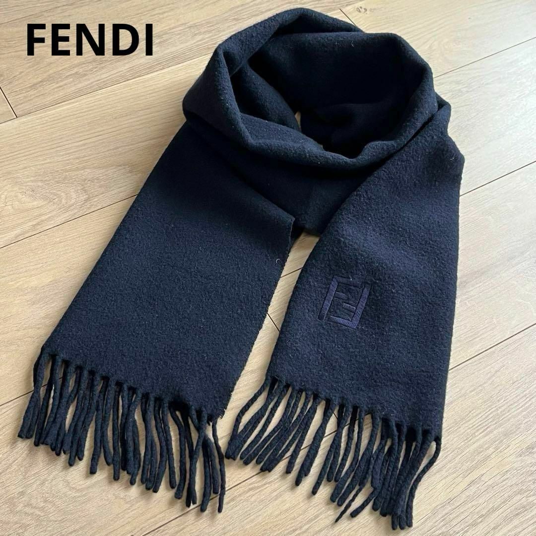 FENDI ズッカ ウール マフラー(FENDI - FENDI フェンディ FENDI ズッカ ウール マフラー(FENDI - FENDI フェンディ