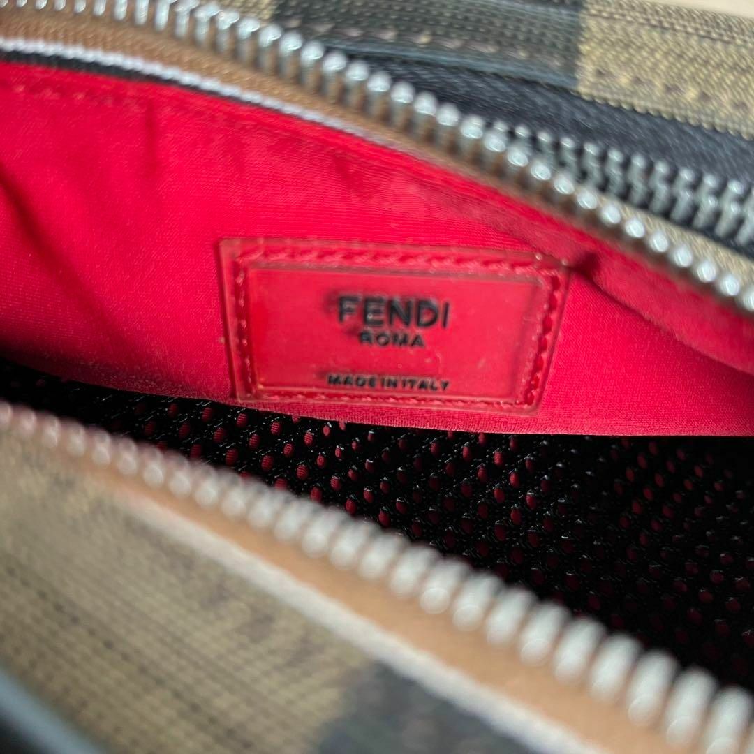 FENDI - フェンディ ペカン ロゴ ウエストポーチ ボディバッグ FENDI - フェンディ ペカン ロゴ ウエストポーチ ボディバッグ