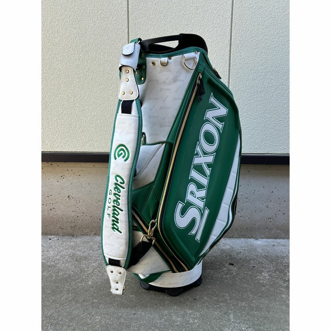 DUNLOP - ☆美品☆100本限定 SRIXON キャディバッグ マスターズ DUNLOP - ☆美品☆100本限定 SRIXON キャディバッグ マスターズ