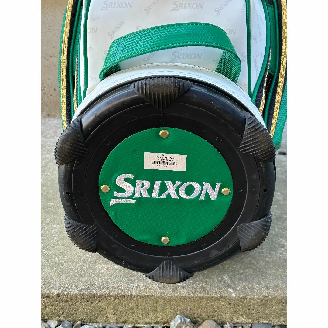 DUNLOP - ☆美品☆100本限定 SRIXON キャディバッグ マスターズ DUNLOP - ☆美品☆100本限定 SRIXON キャディバッグ マスターズ