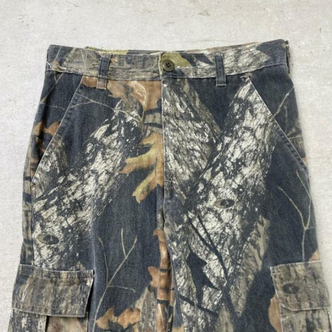 MOSSY OAK リアルツリーカモ カーゴパンツ W26相当 レディースの MOSSY OAK リアルツリーカモ カーゴパンツ W26相当 レディースの