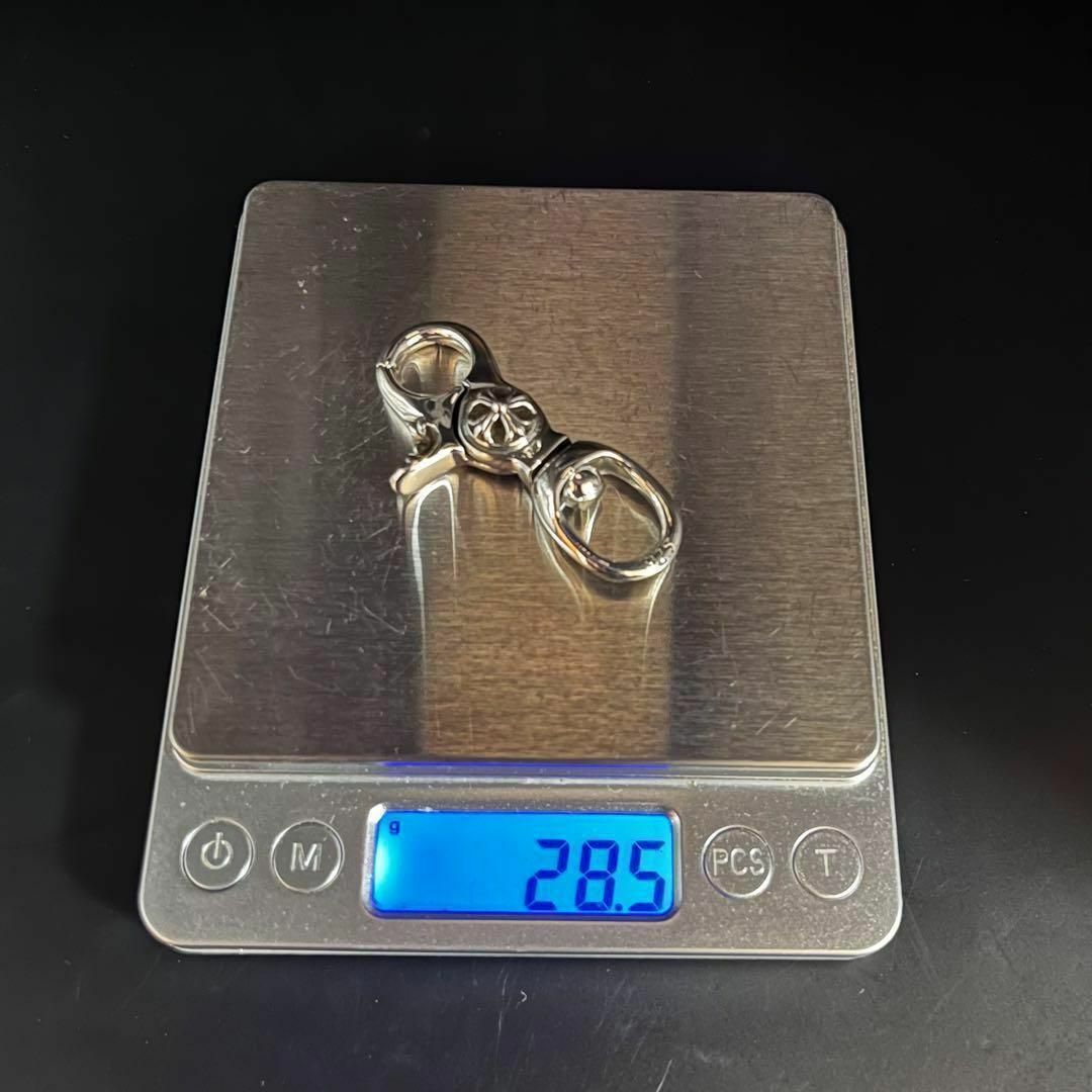 シルバー925 クロス キーチェーン キーホルダー フローラル シルバー925 クロス キーチェーン キーホルダー フローラル