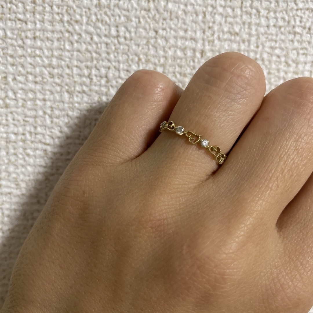 JEWELRY TSUTSUMI - k10イエローゴールド指輪 ダイヤモンドの JEWELRY TSUTSUMI - k10イエローゴールド指輪 ダイヤモンドの
