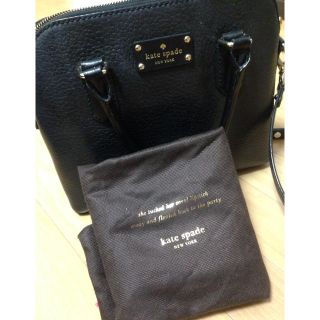 ケイトスペードニューヨーク(kate spade new york)の本物☆kate spade new york☆ショルダー付き2WAYバッグ(ハンドバッグ)