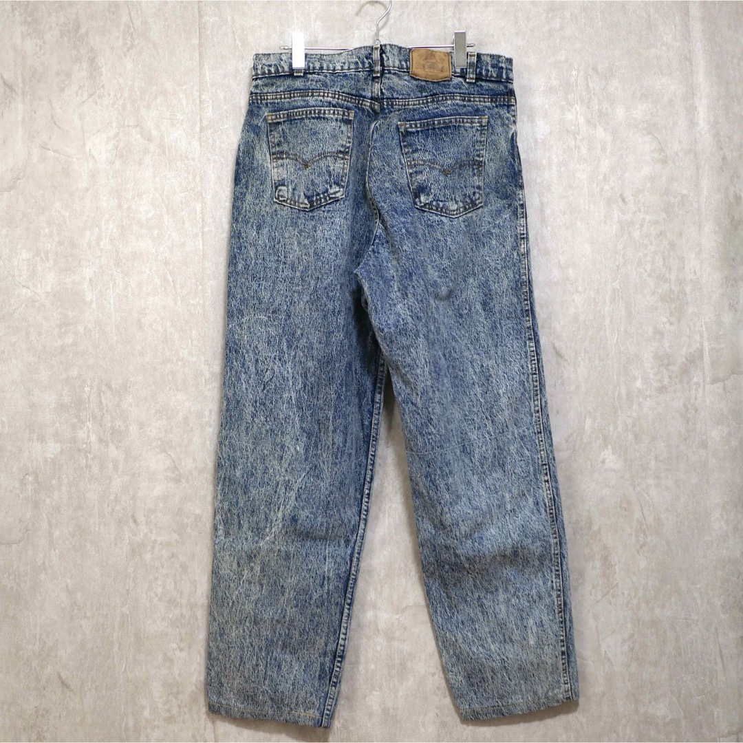 Levi's - Levi's 90's USA製 シルバーメダル ケミカルデニムの Levi's - Levi's 90's USA製 シルバーメダル ケミカルデニムの