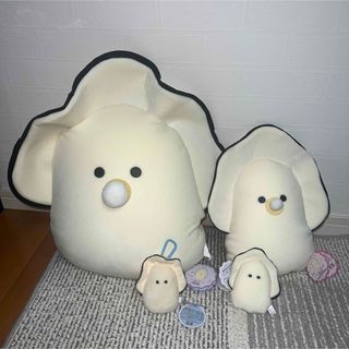 つぶらな瞳の和食屋 むぎゅぬい 牡蠣 ぬいぐるみ(ぬいぐるみ)