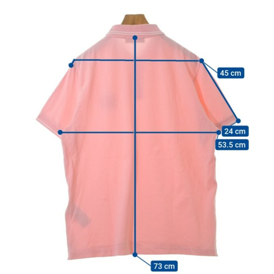 STONE ISLAND ストーンアイランド ポロシャツ XL ピンク 【古着】 STONE ISLAND ストーンアイランド ポロシャツ XL ピンク 【古着】