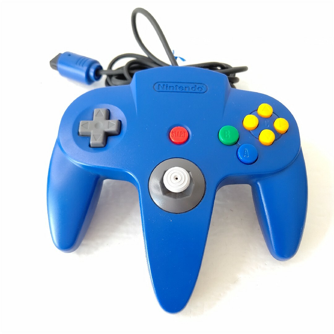 NINTENDO 64 - Nintendo ニンテンドー64 美品 ブラック ブルー NINTENDO 64 - Nintendo ニンテンドー64 美品 ブラック ブルー