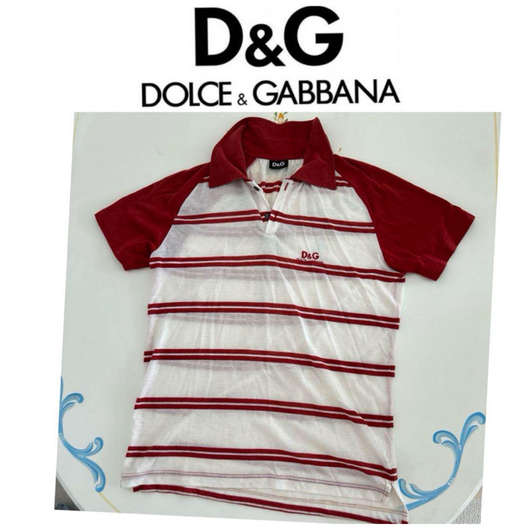 DOLCE&GABBANA - ドルチェアンドガッバーナ D&G ポロシャツの DOLCE&GABBANA - ドルチェアンドガッバーナ D&G ポロシャツの