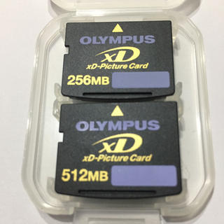 オリンパス(OLYMPUS)の送料無料 新品 xDピクチャーカード 512MB+256MB オリンパス(その他)