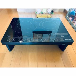 アイリスオーヤマ(アイリスオーヤマ)のアイリスオーヤマ IHクッキングヒーター IHC-W2S-B(調理機器)