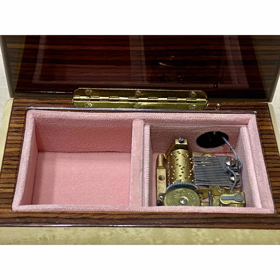 リュージュ romance オルゴール宝石箱 ジュエリーボックス 美品 リュージュ romance オルゴール宝石箱 ジュエリーボックス 美品