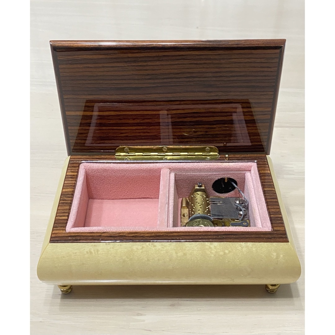 リュージュ romance オルゴール宝石箱 ジュエリーボックス 美品 リュージュ romance オルゴール宝石箱 ジュエリーボックス 美品