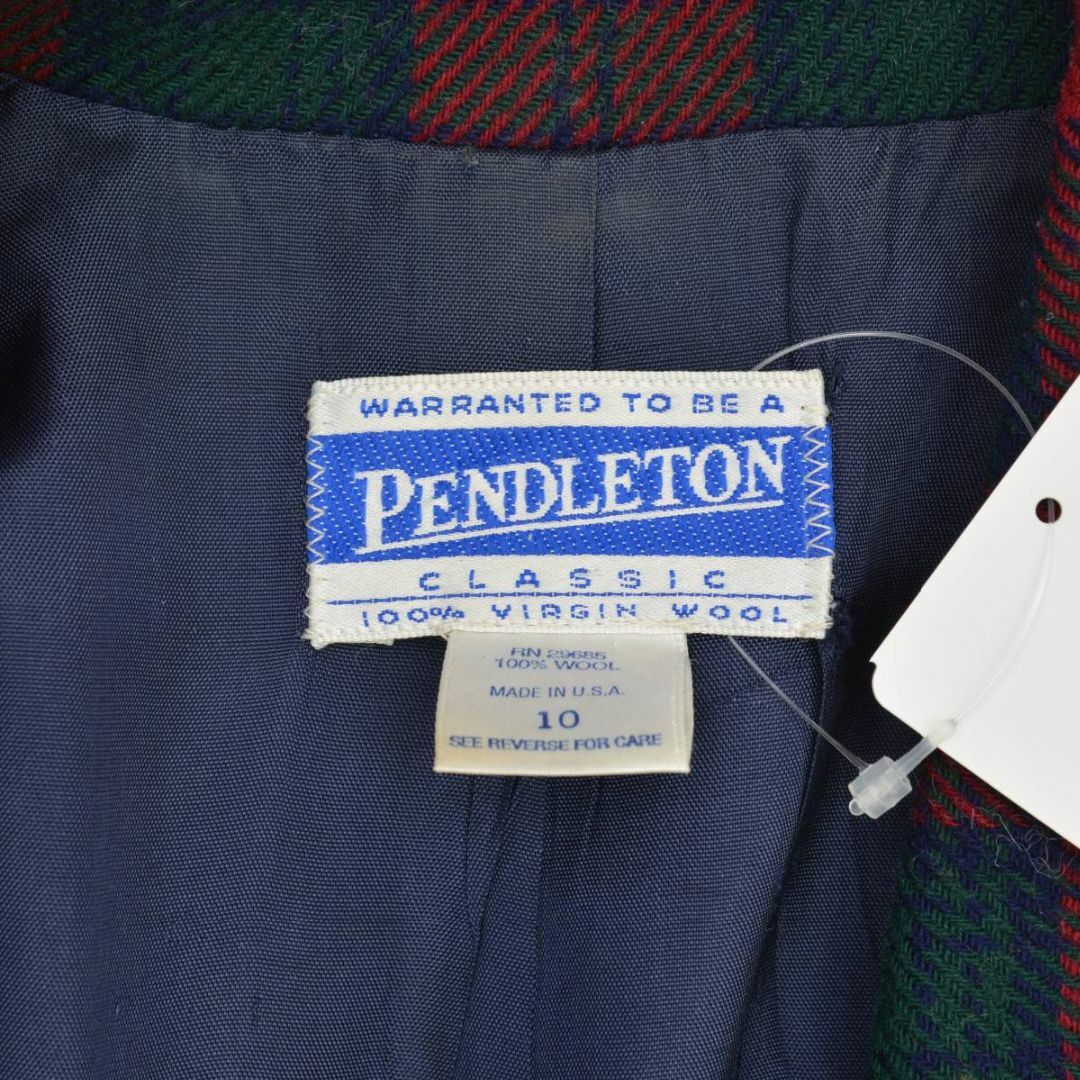 PENDLETON - 【PENDLETON】USA製 チェック ウールテーラード PENDLETON - 【PENDLETON】USA製 チェック ウールテーラード