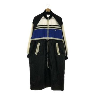 メゾンスペシャル(MAISON SPECIAL)のMaison Special / メゾンスペシャル | Side Line Track Dress Coat サイドライン トラック ドレス コート | F | ブラック | レディース(その他)