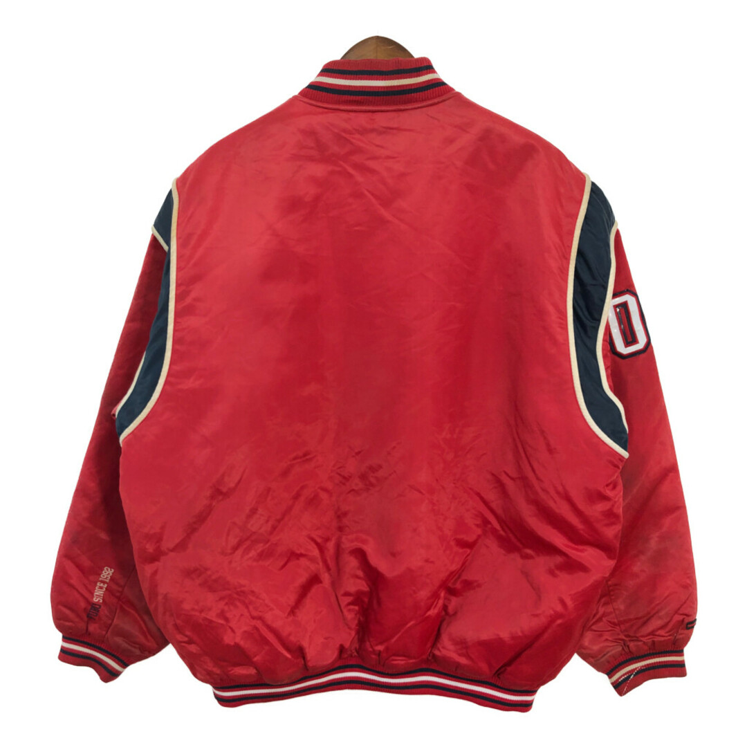FUBU - 90年代 FUBU フブ ナイロン スタジアムジャケット レッド FUBU - 90年代 FUBU フブ ナイロン スタジアムジャケット レッド