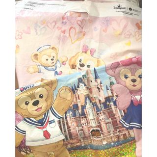 ディズニー(Disney)の上海ディズニー　香港ディズニー　ショッパー　ダッフィー　クッキー　4枚(キャラクターグッズ)