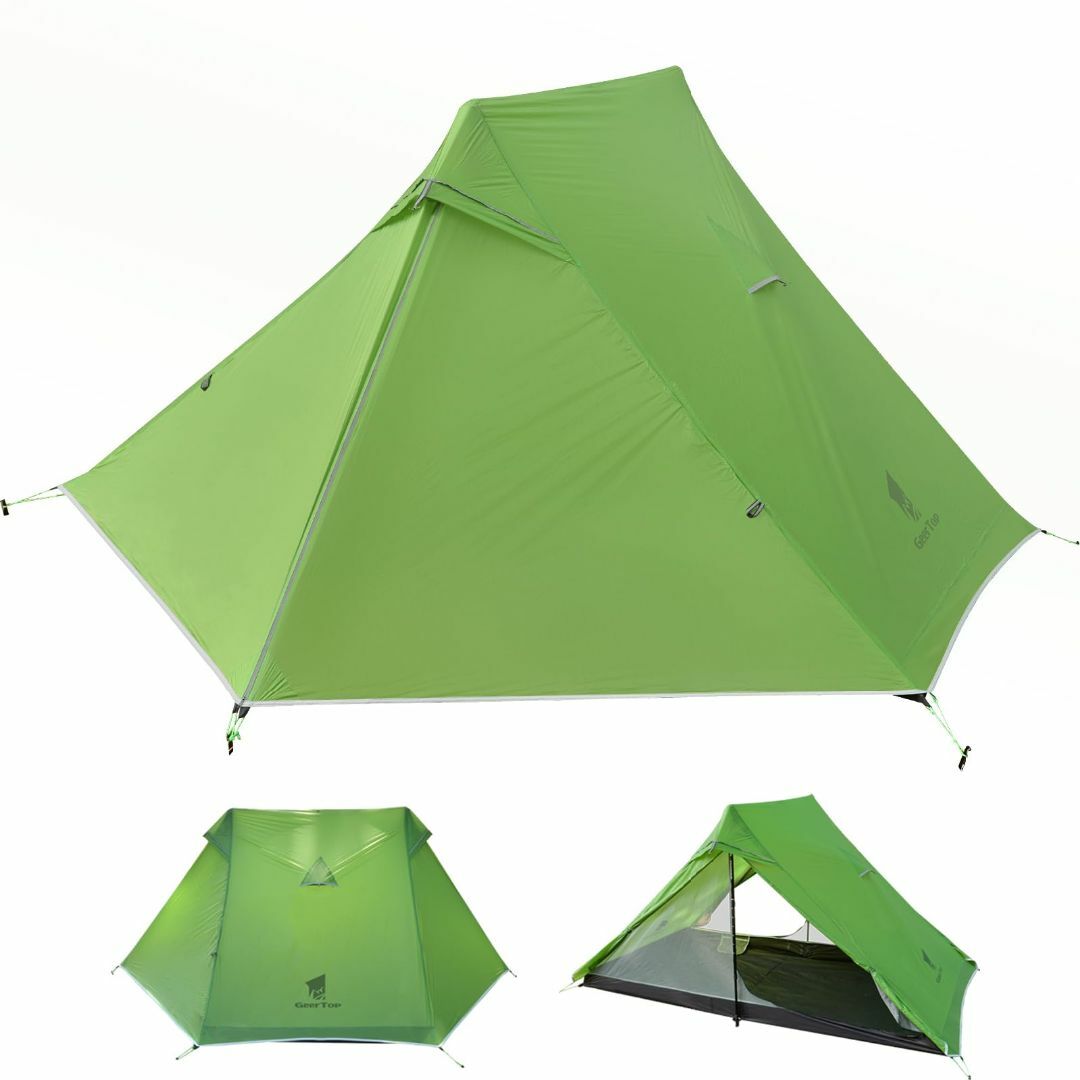 在庫セール】Geer Top 超軽量 テント 2人用 登山 ulテント 防水P 在庫セール】Geer Top 超軽量 テント 2人用 登山 ulテント 防水P