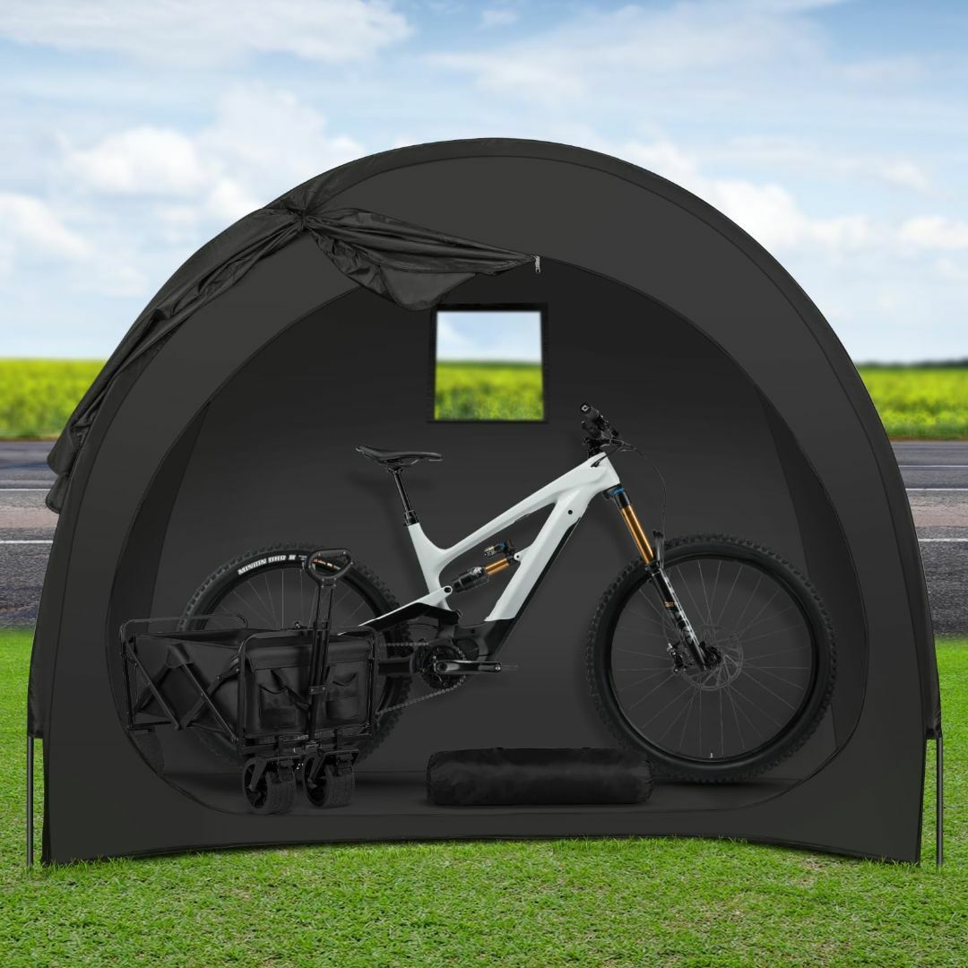 数量限定】BQKOZFIN 自転車テント サイクルテントガレージ 1-2台 数量限定】BQKOZFIN 自転車テント サイクルテントガレージ 1-2台