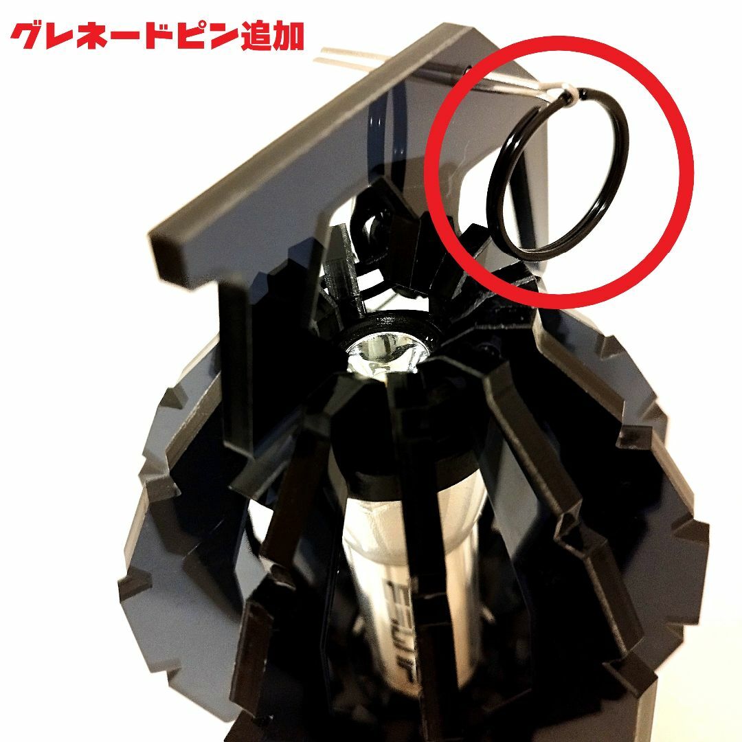 GOAL ZERO - ゴールゼロ 手榴弾型 アクリルシェード クリア GOAL ZERO - ゴールゼロ 手榴弾型 アクリルシェード クリア