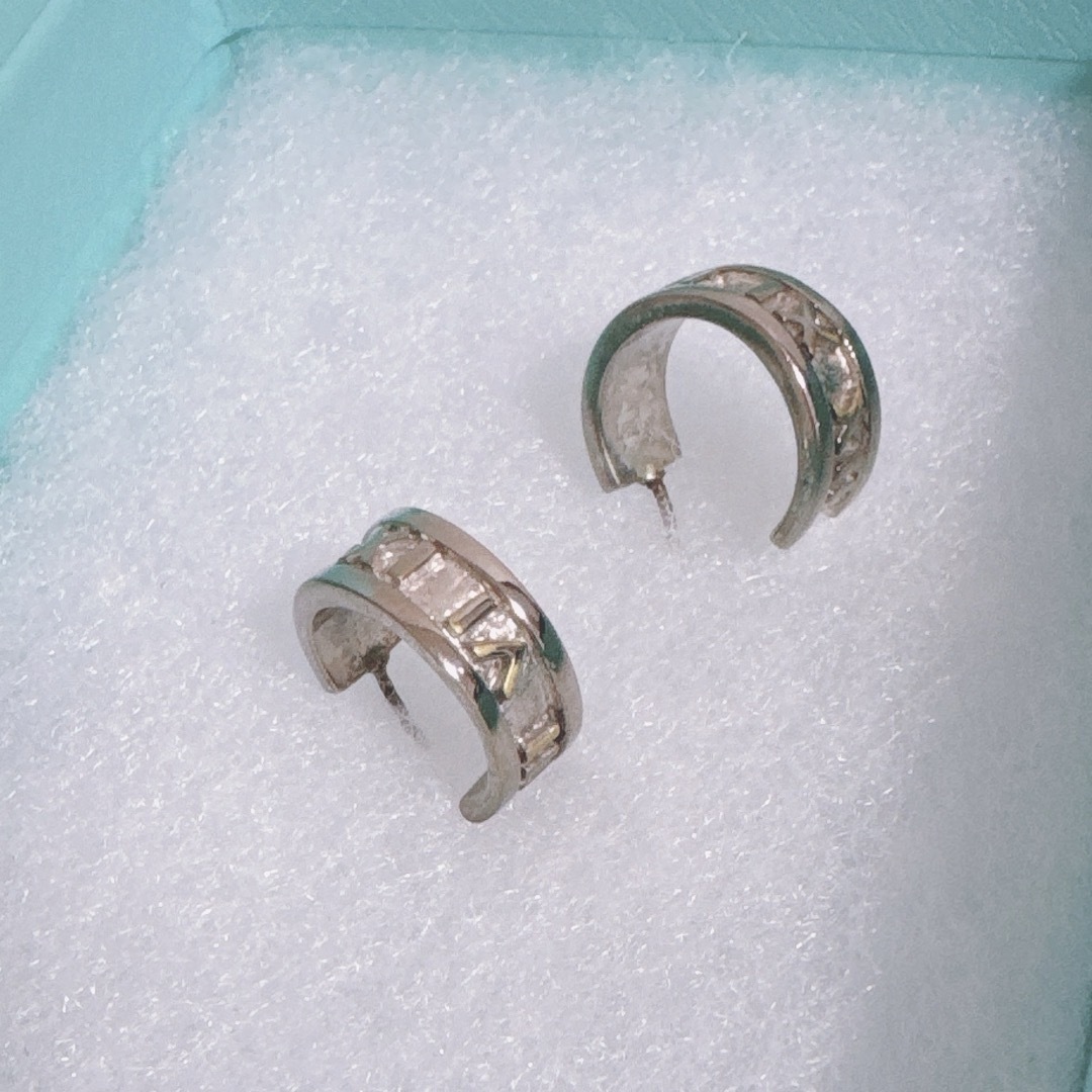 Tiffany アトラス フープピアス 両耳用 シルバー ティファニー Tiffany アトラス フープピアス 両耳用 シルバー ティファニー